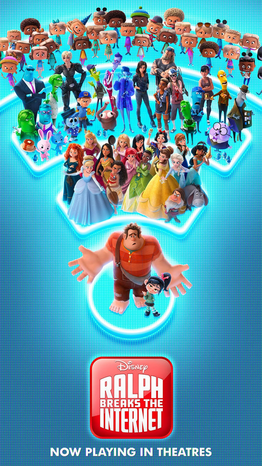 Wreck-It Ralph 2 2018 Movie Poster with resolution 1080x1920 pixel. You can make this wallpaper for your Mac or Windows Desktop Background, iPhone, Android or Tablet and another Smartphone device