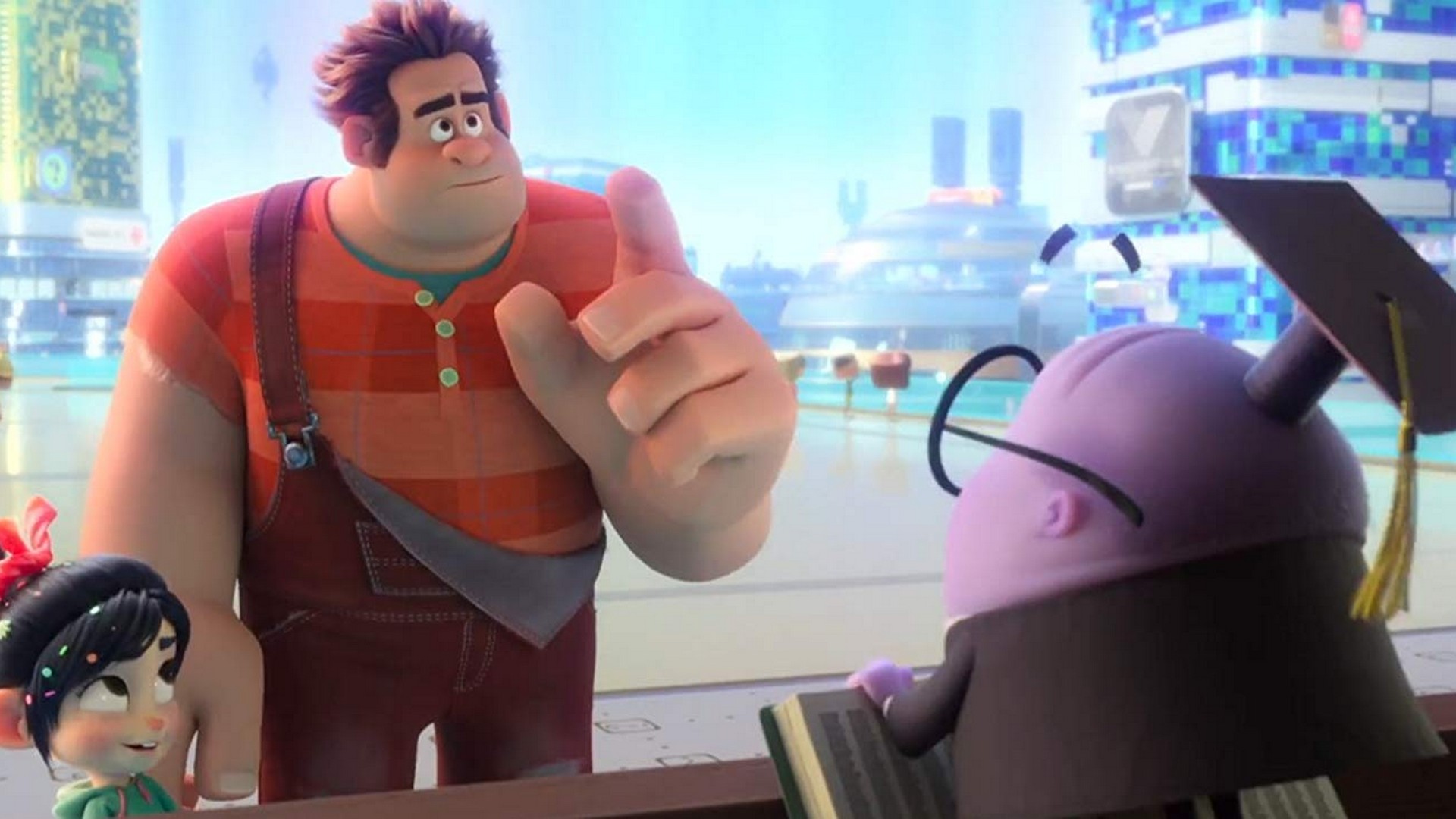 Wreck-It Ralph 2 2018 Wallpaper HD with resolution 1920x1080 pixel. You can make this wallpaper for your Mac or Windows Desktop Background, iPhone, Android or Tablet and another Smartphone device