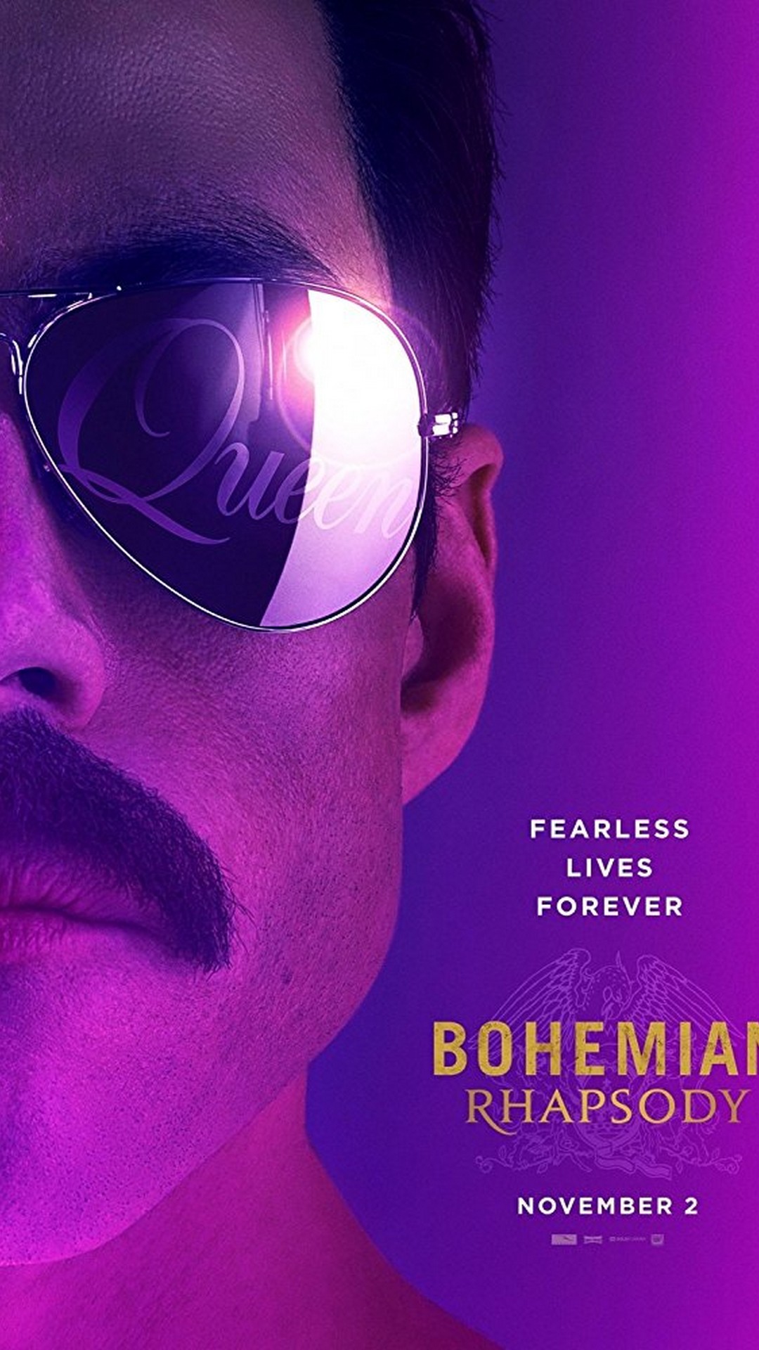 Bohemian Rhapsody 2018 Poster With Resolution 1080X1920 pixel. You can make this wallpaper for your Mac or Windows Desktop Background, iPhone, Android or Tablet and another Smartphone device for free
