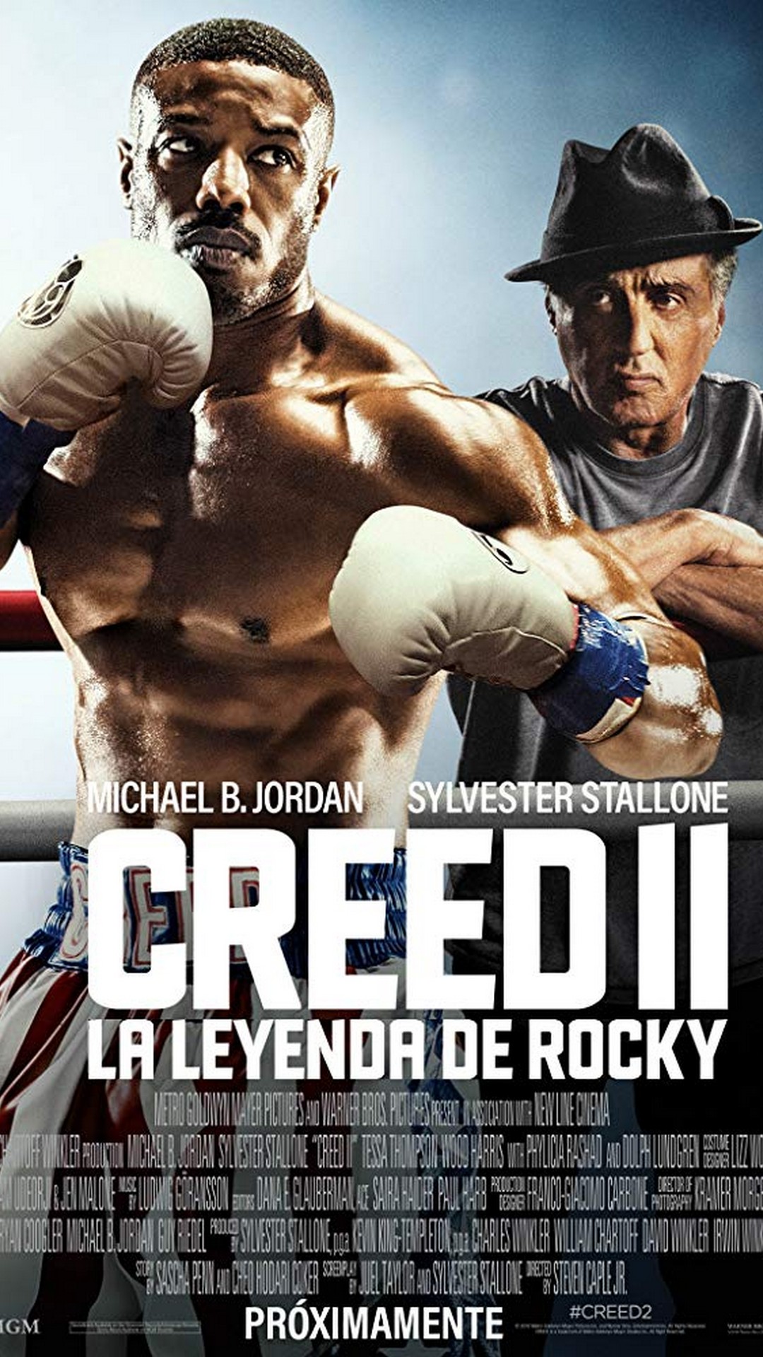 Creed 2 Poster with resolution 1080x1920 pixel. You can make this wallpaper for your Mac or Windows Desktop Background, iPhone, Android or Tablet and another Smartphone device