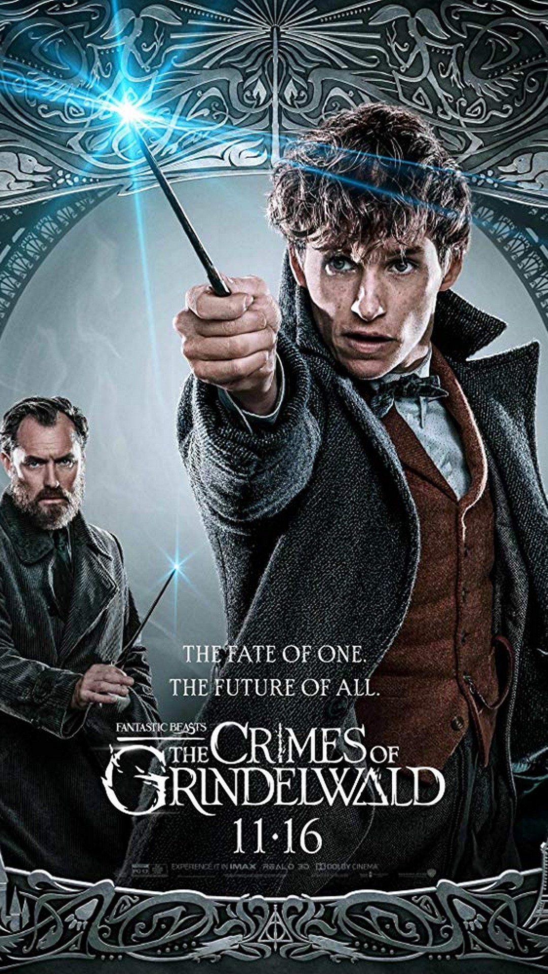 Fantastic Beasts The Crimes of Grindelwald Poster HD with resolution 1080x1920 pixel. You can make this wallpaper for your Mac or Windows Desktop Background, iPhone, Android or Tablet and another Smartphone device