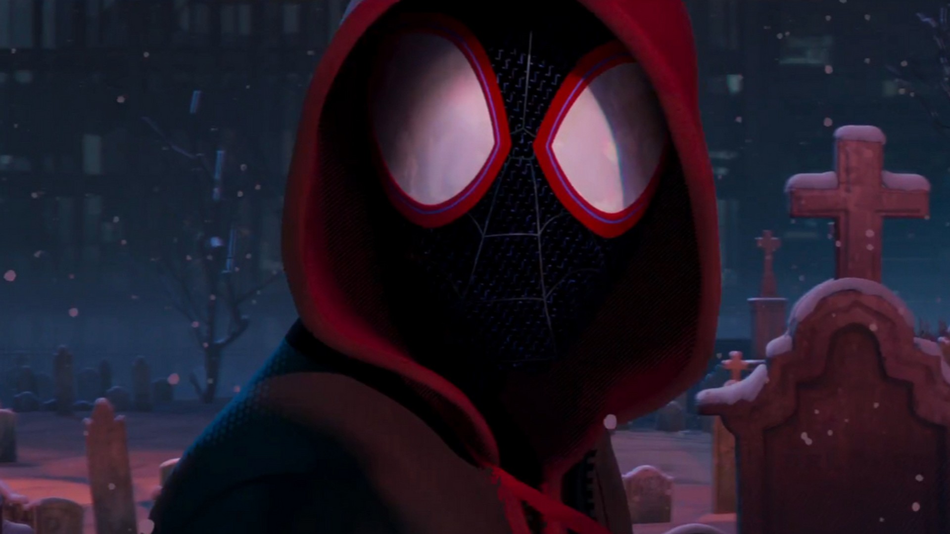 Spider-Man Into the Spider-Verse 2018 Full Movie Wallpaper with resolution 1920x1080 pixel. You can make this wallpaper for your Mac or Windows Desktop Background, iPhone, Android or Tablet and another Smartphone device
