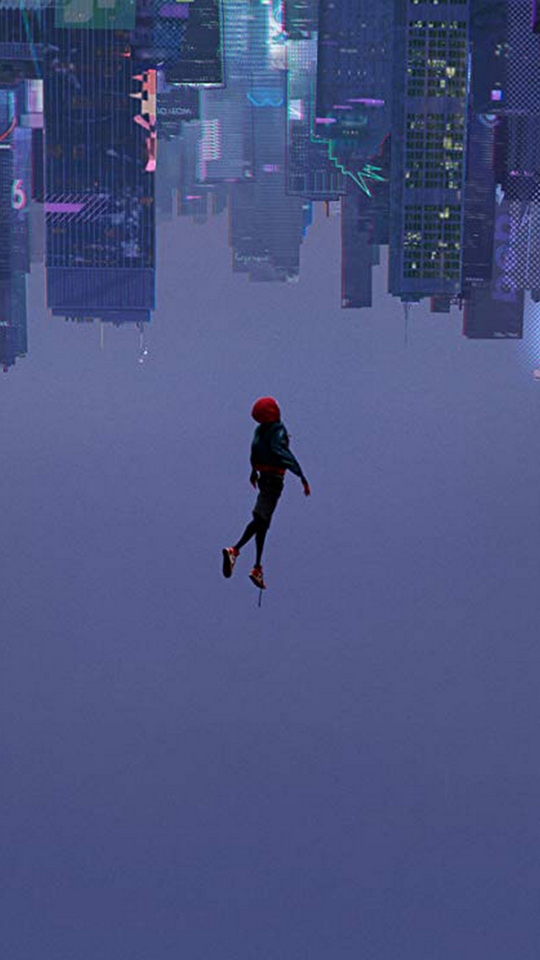 Spider-Man Into the Spider-Verse 2018 iPhone 7 Wallpaper with resolution 1080x1920 pixel. You can make this wallpaper for your Mac or Windows Desktop Background, iPhone, Android or Tablet and another Smartphone device