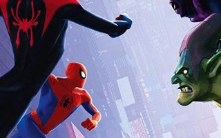 Spider-Man Into the Spider-Verse 2018 iPhone X Wallpaper With Resolution 1080X1920 pixel. You can make this wallpaper for your Mac or Windows Desktop Background, iPhone, Android or Tablet and another Smartphone device for free