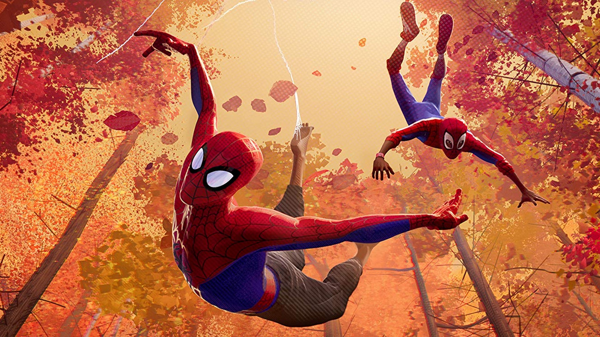 Spider-Man Into the Spider-Verse Full Movie Wallpaper with resolution 1920x1080 pixel. You can make this wallpaper for your Mac or Windows Desktop Background, iPhone, Android or Tablet and another Smartphone device