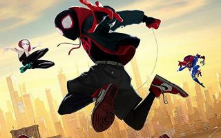 Spider-Man Into the Spider-Verse Movie Wallpaper With Resolution 1920X1080 pixel. You can make this wallpaper for your Mac or Windows Desktop Background, iPhone, Android or Tablet and another Smartphone device for free