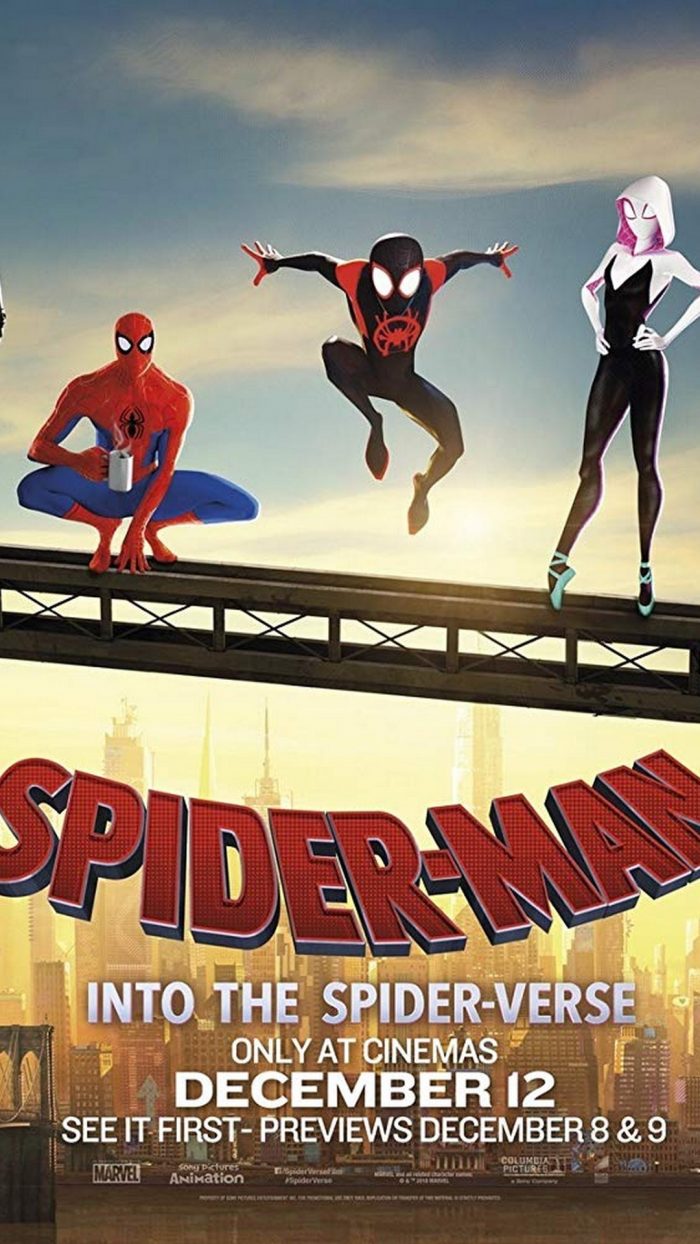 poster across the spider verse Spiderman into the spiderverse Cackalica