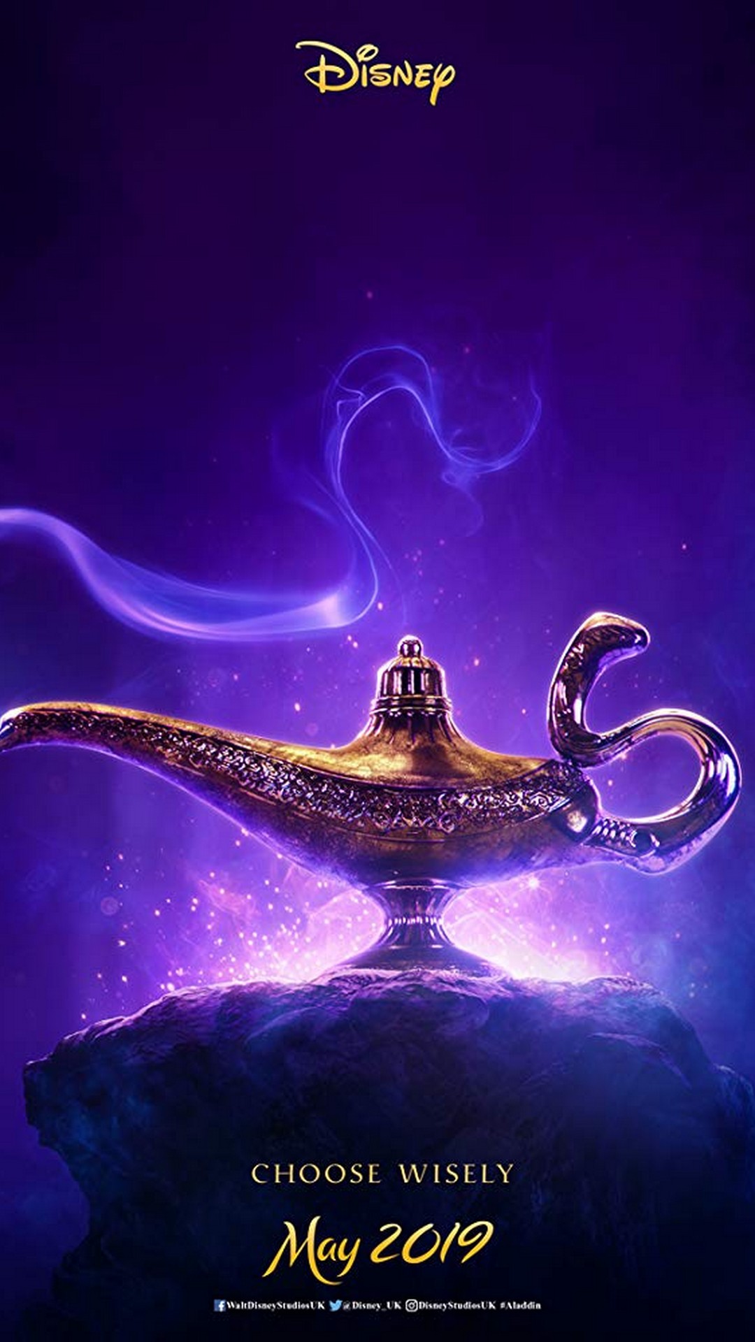 Aladdin 2019 Poster with high-resolution 1080x1920 pixel. You can use this poster wallpaper for your Desktop Computers, Mac Screensavers, Windows Backgrounds, iPhone Wallpapers, Tablet or Android Lock screen and another Mobile device