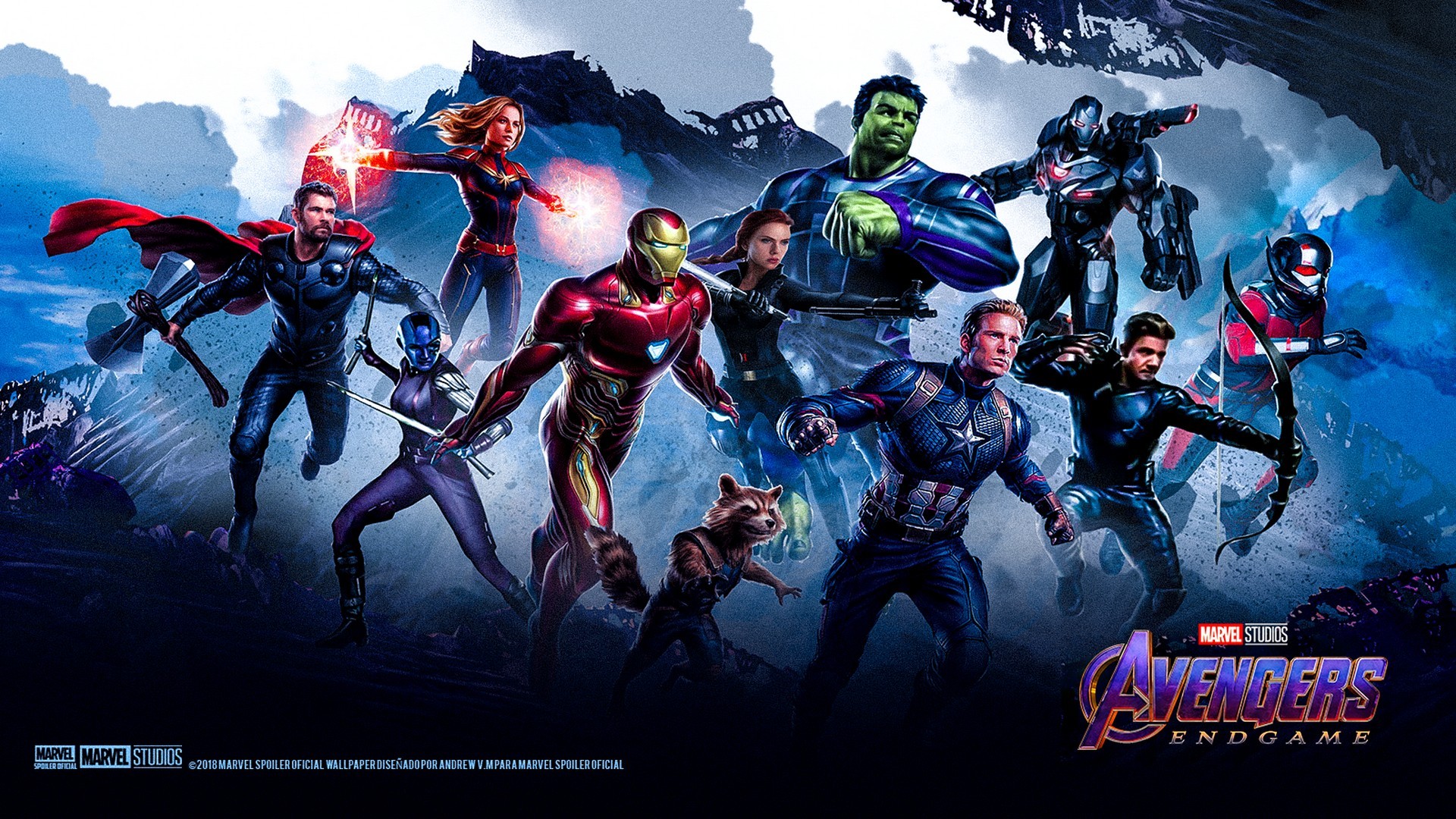 Avengers Endgame 2019 Wallpaper HD with high-resolution 1920x1080 pixel. You can use this poster wallpaper for your Desktop Computers, Mac Screensavers, Windows Backgrounds, iPhone Wallpapers, Tablet or Android Lock screen and another Mobile device