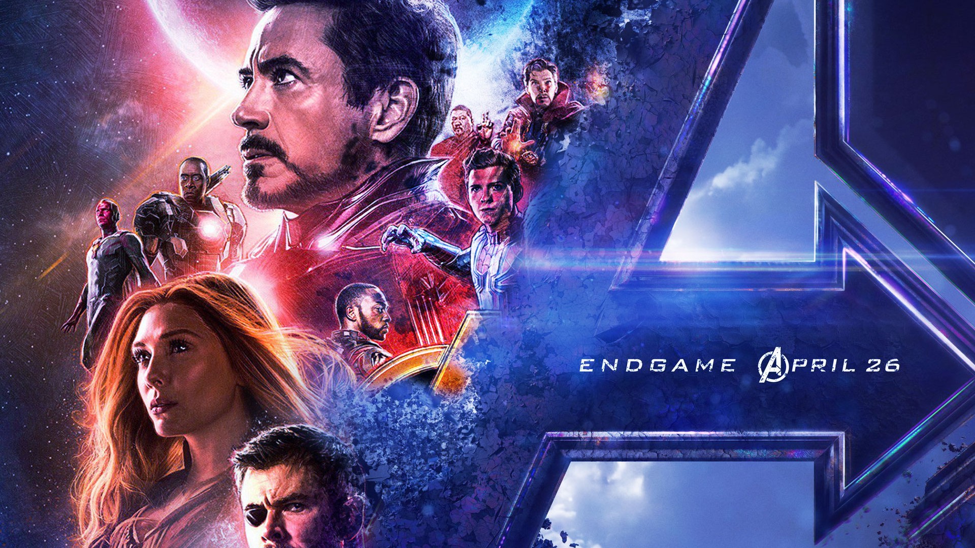Avengers Endgame Backgrounds with high-resolution 1920x1080 pixel. You can use this poster wallpaper for your Desktop Computers, Mac Screensavers, Windows Backgrounds, iPhone Wallpapers, Tablet or Android Lock screen and another Mobile device