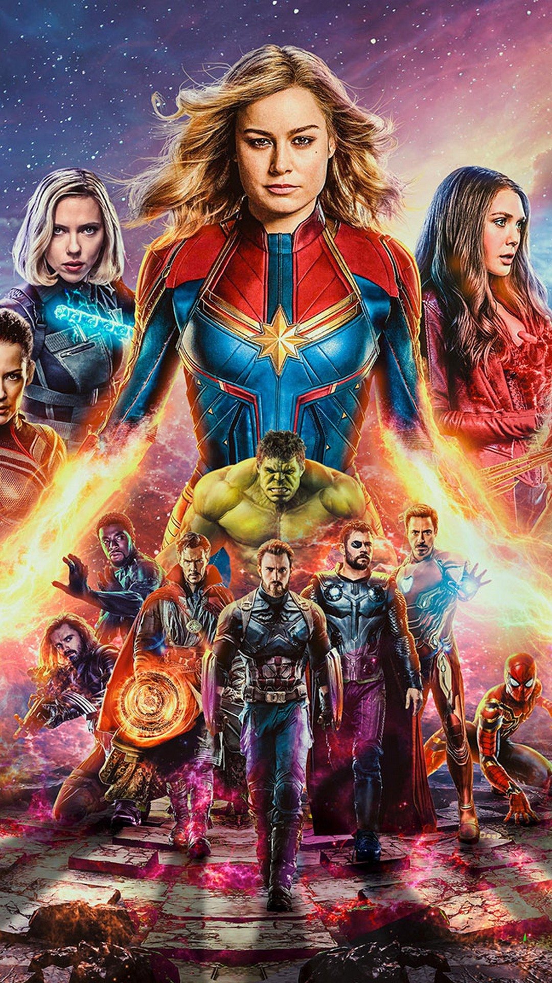 Avengers Endgame Movie Poster with high-resolution 1080x1920 pixel. You can use this poster wallpaper for your Desktop Computers, Mac Screensavers, Windows Backgrounds, iPhone Wallpapers, Tablet or Android Lock screen and another Mobile device