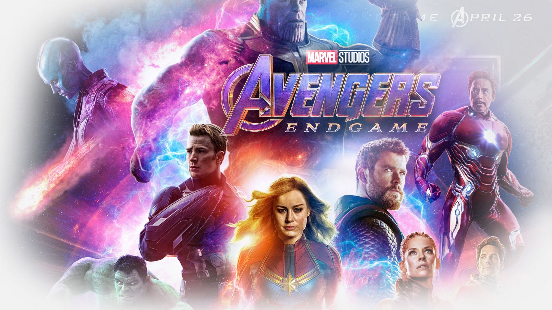 Avengers Endgame Wallpaper For Desktop with high-resolution 1920x1080 pixel. You can use this poster wallpaper for your Desktop Computers, Mac Screensavers, Windows Backgrounds, iPhone Wallpapers, Tablet or Android Lock screen and another Mobile device