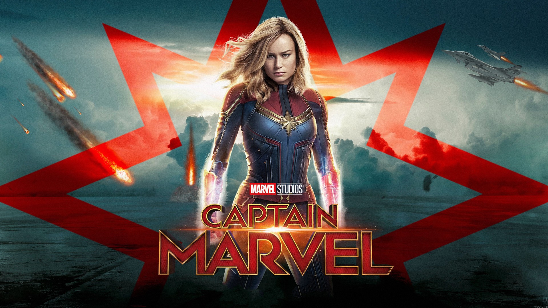 Captain Marvel 2019 Backgrounds with high-resolution 1920x1080 pixel. You can use this poster wallpaper for your Desktop Computers, Mac Screensavers, Windows Backgrounds, iPhone Wallpapers, Tablet or Android Lock screen and another Mobile device