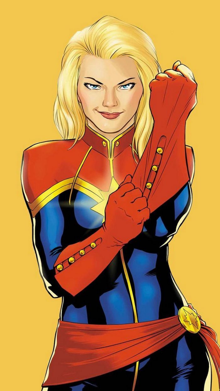 Captain Marvel Animated Poster HD | 2021 Movie Poster Wallpaper HD