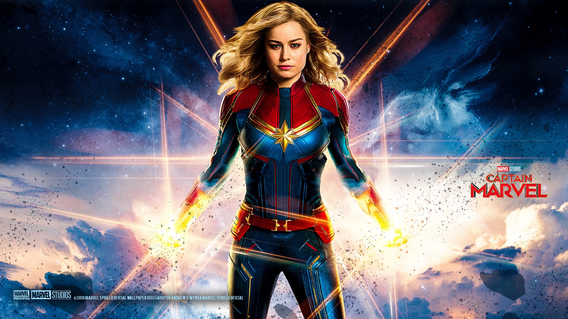 Captain Marvel Movie Wallpaper with high-resolution 1920x1080 pixel. You can use this poster wallpaper for your Desktop Computers, Mac Screensavers, Windows Backgrounds, iPhone Wallpapers, Tablet or Android Lock screen and another Mobile device