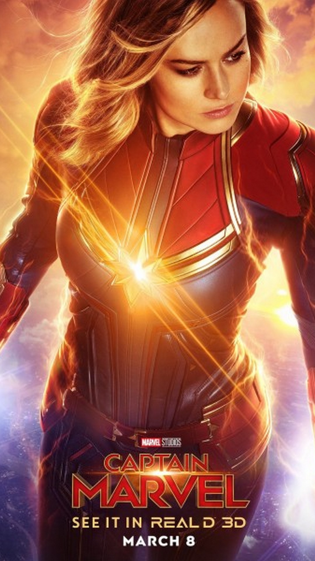 Captain Marvel Wallpaper Phone with high-resolution 1080x1920 pixel. You can use this poster wallpaper for your Desktop Computers, Mac Screensavers, Windows Backgrounds, iPhone Wallpapers, Tablet or Android Lock screen and another Mobile device