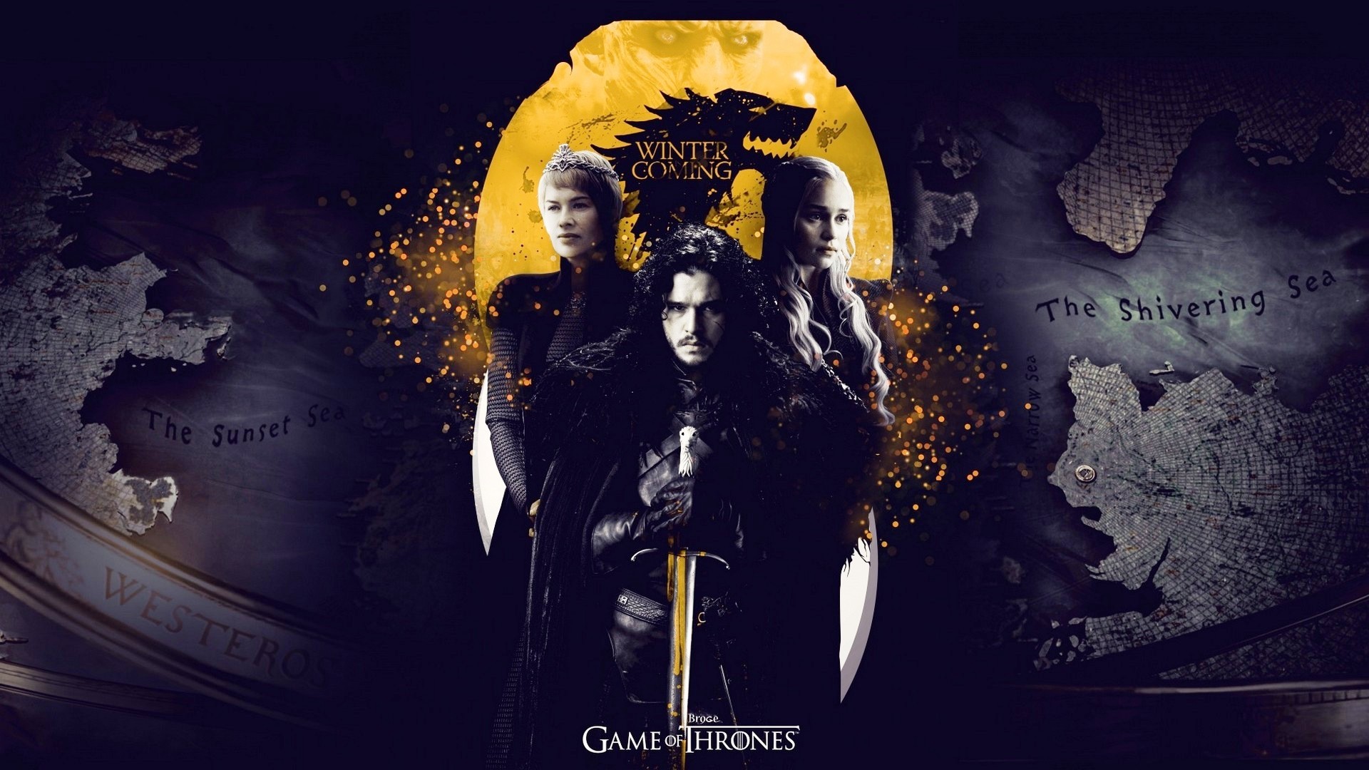 Game of Thrones Desktop Wallpapers with high-resolution 1920x1080 pixel. You can use this poster wallpaper for your Desktop Computers, Mac Screensavers, Windows Backgrounds, iPhone Wallpapers, Tablet or Android Lock screen and another Mobile device