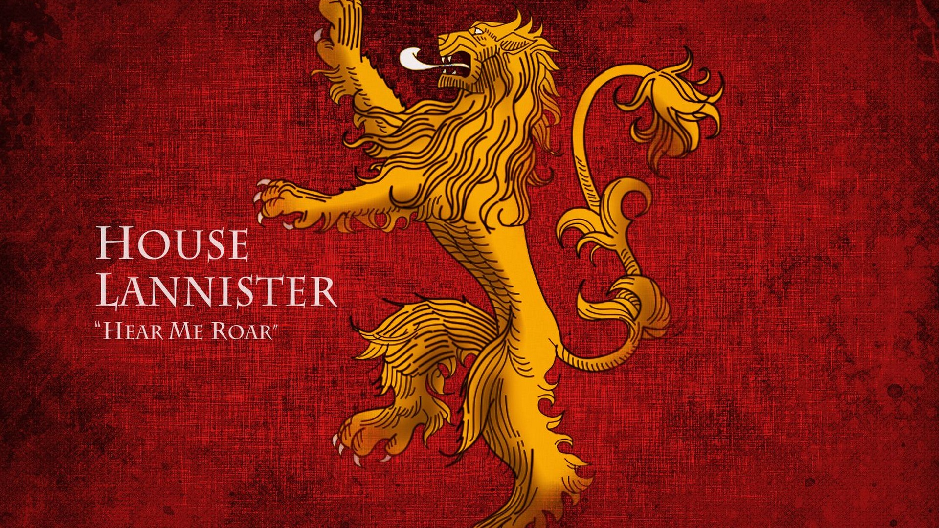 House Lannister Game of Thrones Poster Wallpaper with high-resolution 1920x1080 pixel. You can use this poster wallpaper for your Desktop Computers, Mac Screensavers, Windows Backgrounds, iPhone Wallpapers, Tablet or Android Lock screen and another Mobile device