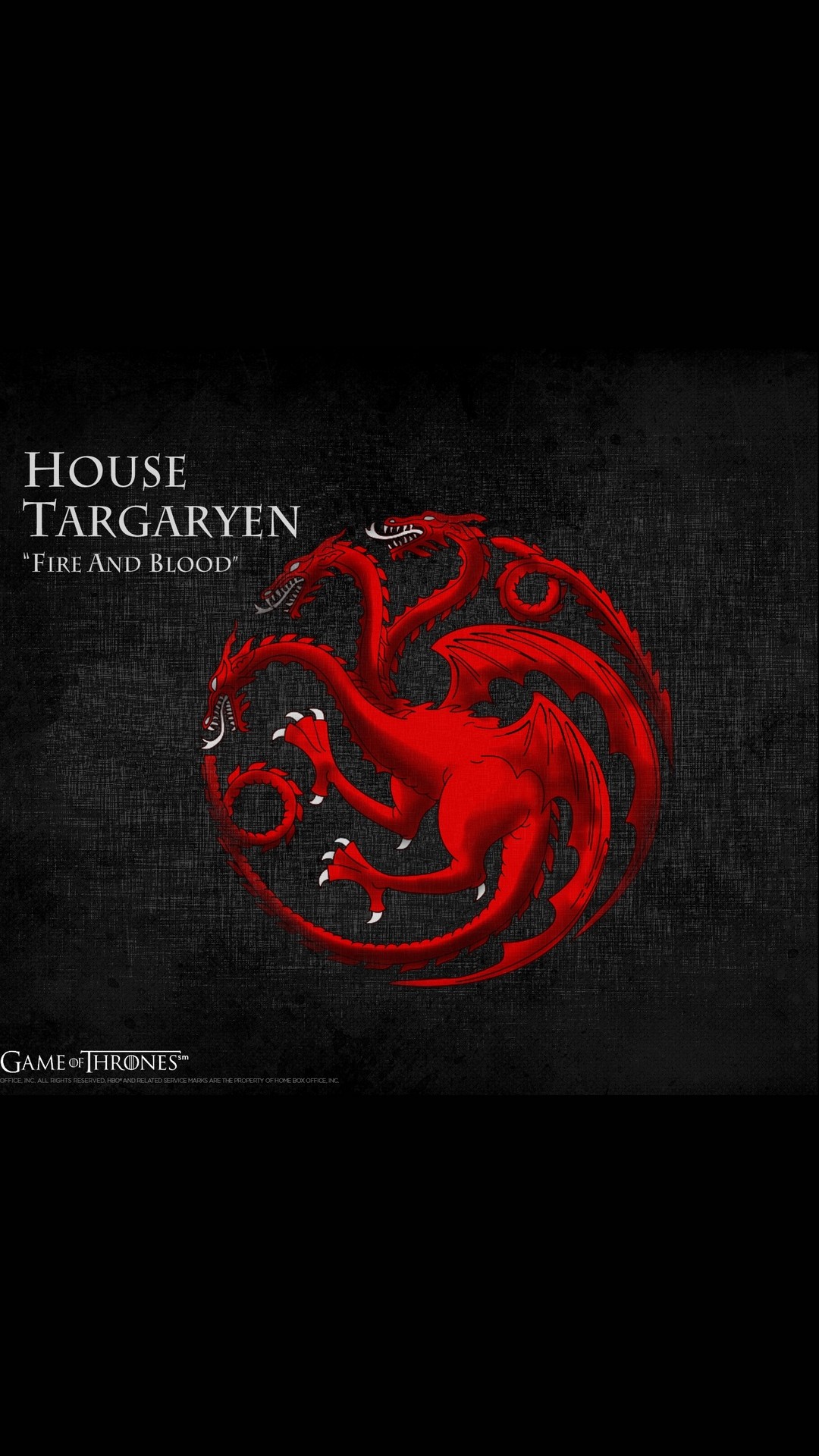 House Targaryen Game of Thrones Full Movie Poster with high-resolution 1080x1920 pixel. You can use this poster wallpaper for your Desktop Computers, Mac Screensavers, Windows Backgrounds, iPhone Wallpapers, Tablet or Android Lock screen and another Mobile device
