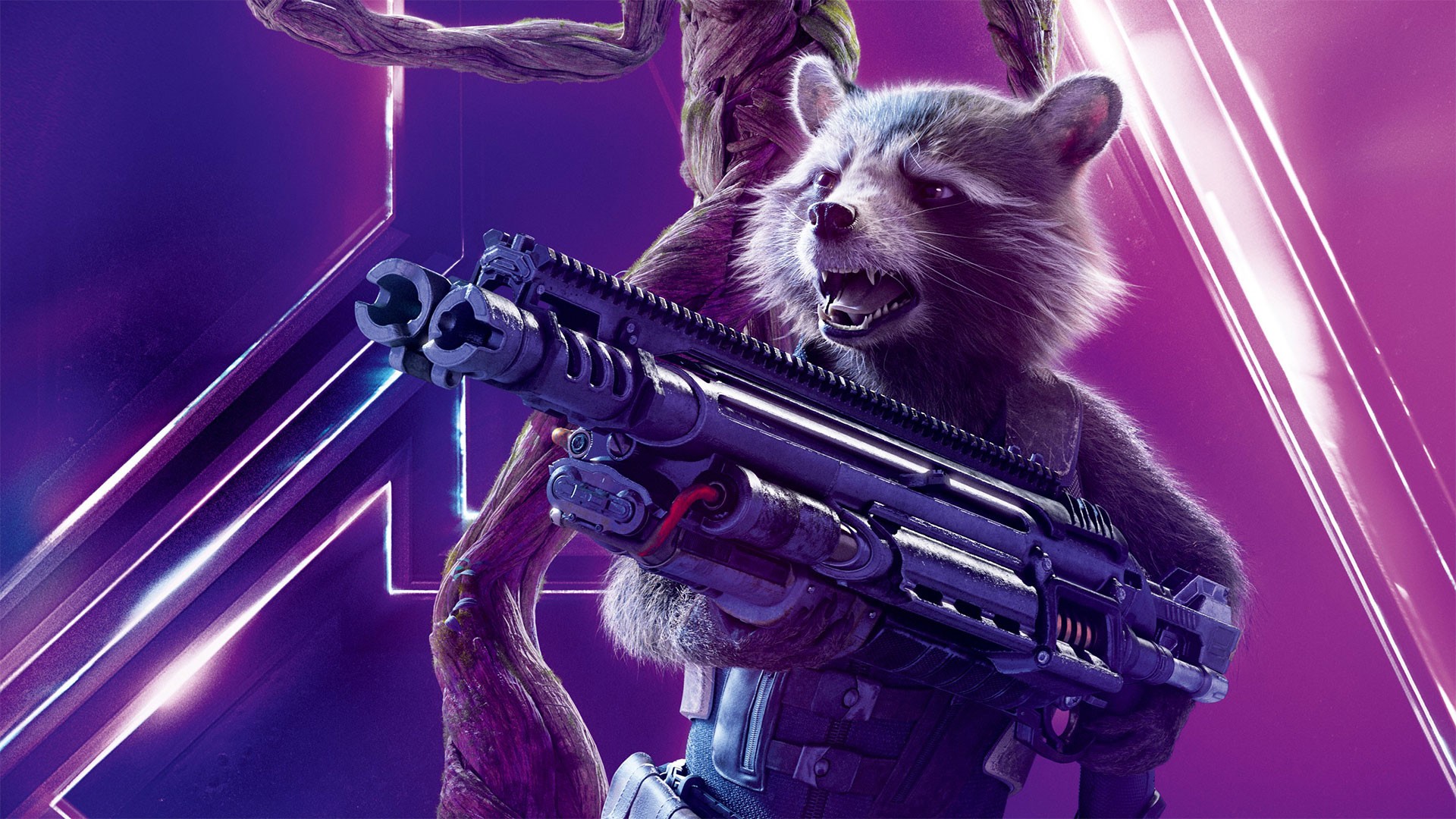 Rocket Raccoon Avengers Endgame Wallpaper HD with high-resolution 1920x1080 pixel. You can use this poster wallpaper for your Desktop Computers, Mac Screensavers, Windows Backgrounds, iPhone Wallpapers, Tablet or Android Lock screen and another Mobile device