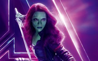Zoe Saldana Gamora Avengers Endgame Wallpaper HD With high-resolution 1920X1080 pixel. You can use this poster wallpaper for your Desktop Computers, Mac Screensavers, Windows Backgrounds, iPhone Wallpapers, Tablet or Android Lock screen and another Mobile device