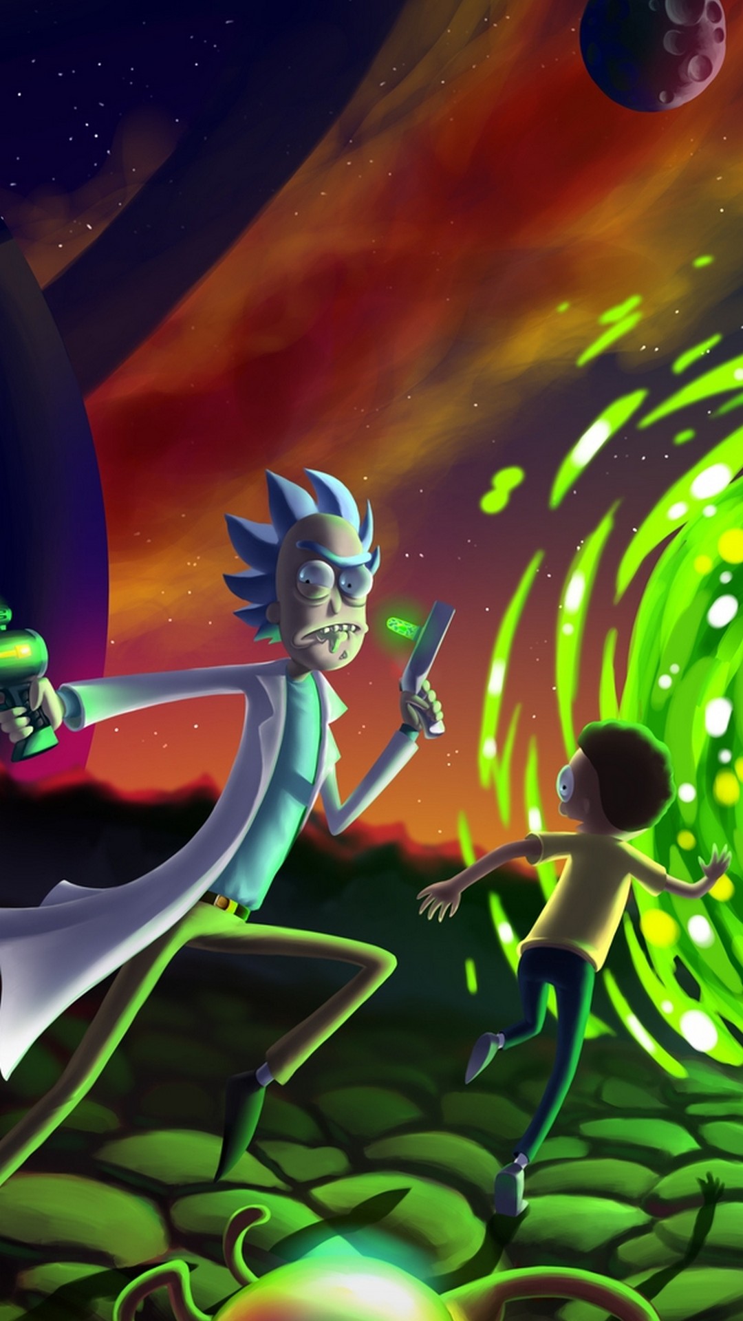 Rick and Morty Android Wallpaper | 2020