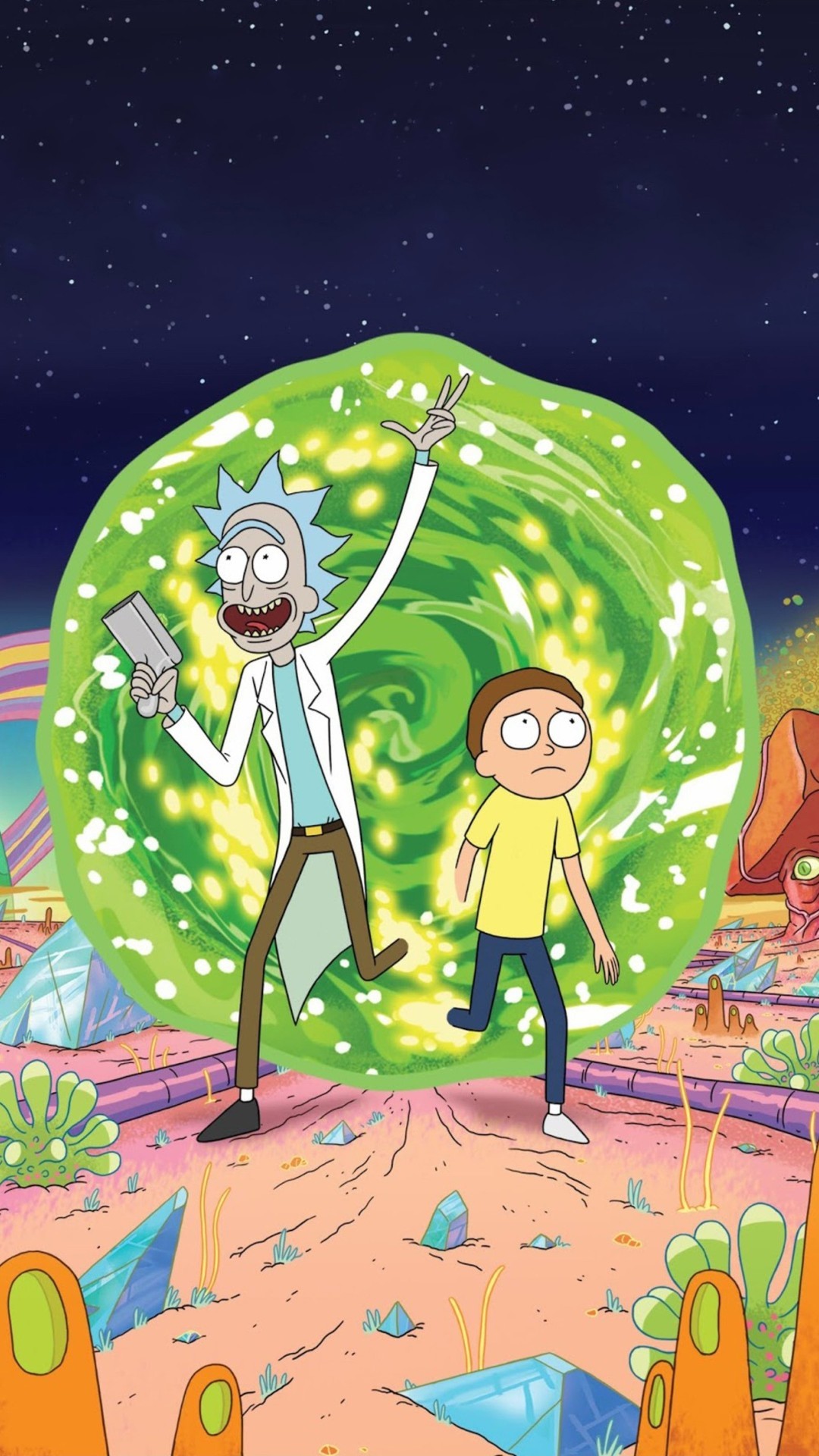 Rick and Morty Poster Movie with high-resolution 1080x1920 pixel. You can use this poster wallpaper for your Desktop Computers, Mac Screensavers, Windows Backgrounds, iPhone Wallpapers, Tablet or Android Lock screen and another Mobile device