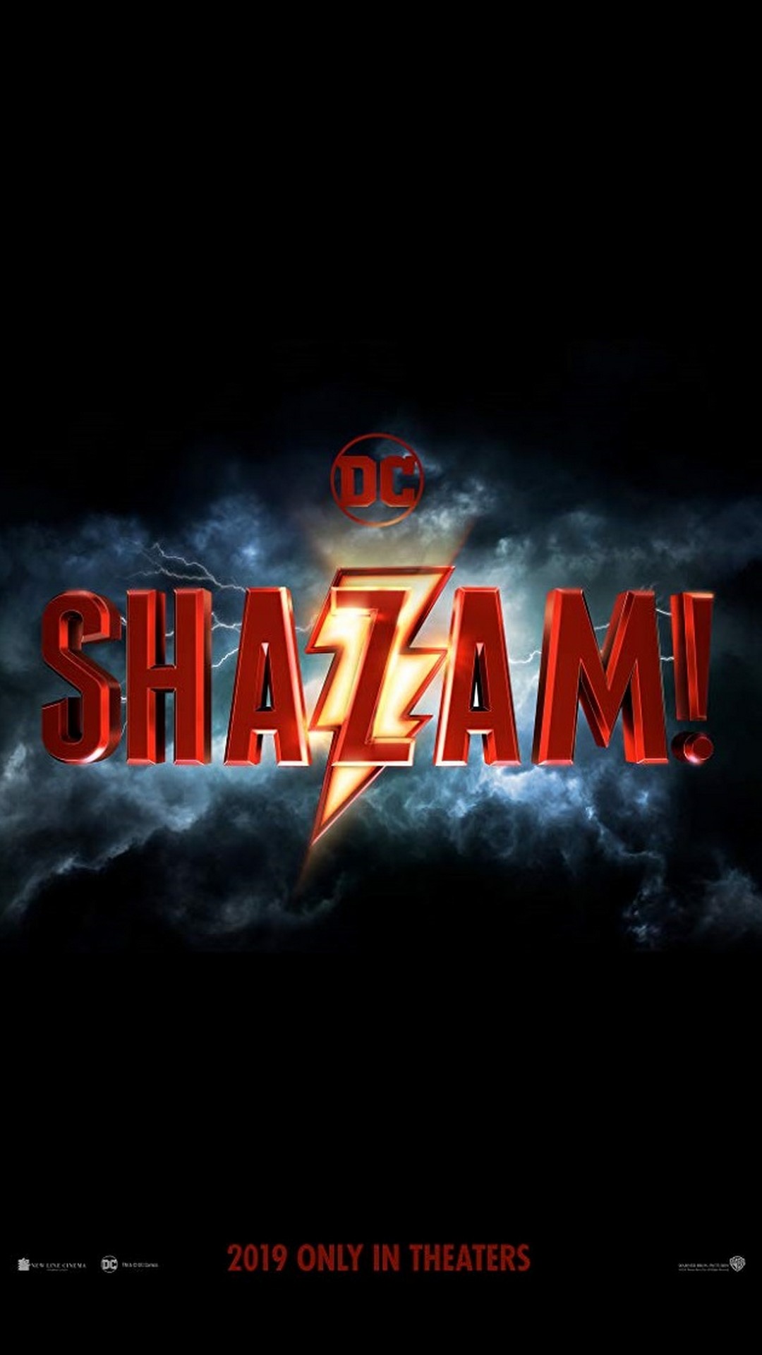 Shazam! 2019 Movie Poster with high-resolution 1080x1920 pixel. You can use this poster wallpaper for your Desktop Computers, Mac Screensavers, Windows Backgrounds, iPhone Wallpapers, Tablet or Android Lock screen and another Mobile device