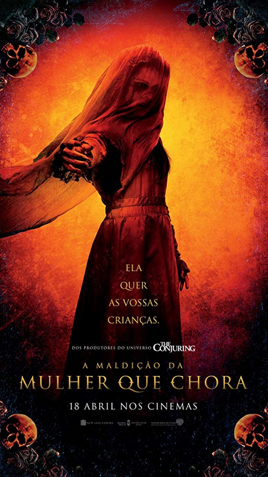 The Curse of La Llorona 2019 Movie Poster with high-resolution 1080x1920 pixel. You can use this poster wallpaper for your Desktop Computers, Mac Screensavers, Windows Backgrounds, iPhone Wallpapers, Tablet or Android Lock screen and another Mobile device