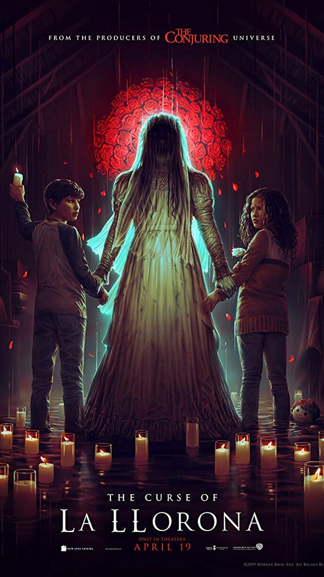 The Curse of La Llorona 2019 Poster Movie with high-resolution 1080x1920 pixel. You can use this poster wallpaper for your Desktop Computers, Mac Screensavers, Windows Backgrounds, iPhone Wallpapers, Tablet or Android Lock screen and another Mobile device