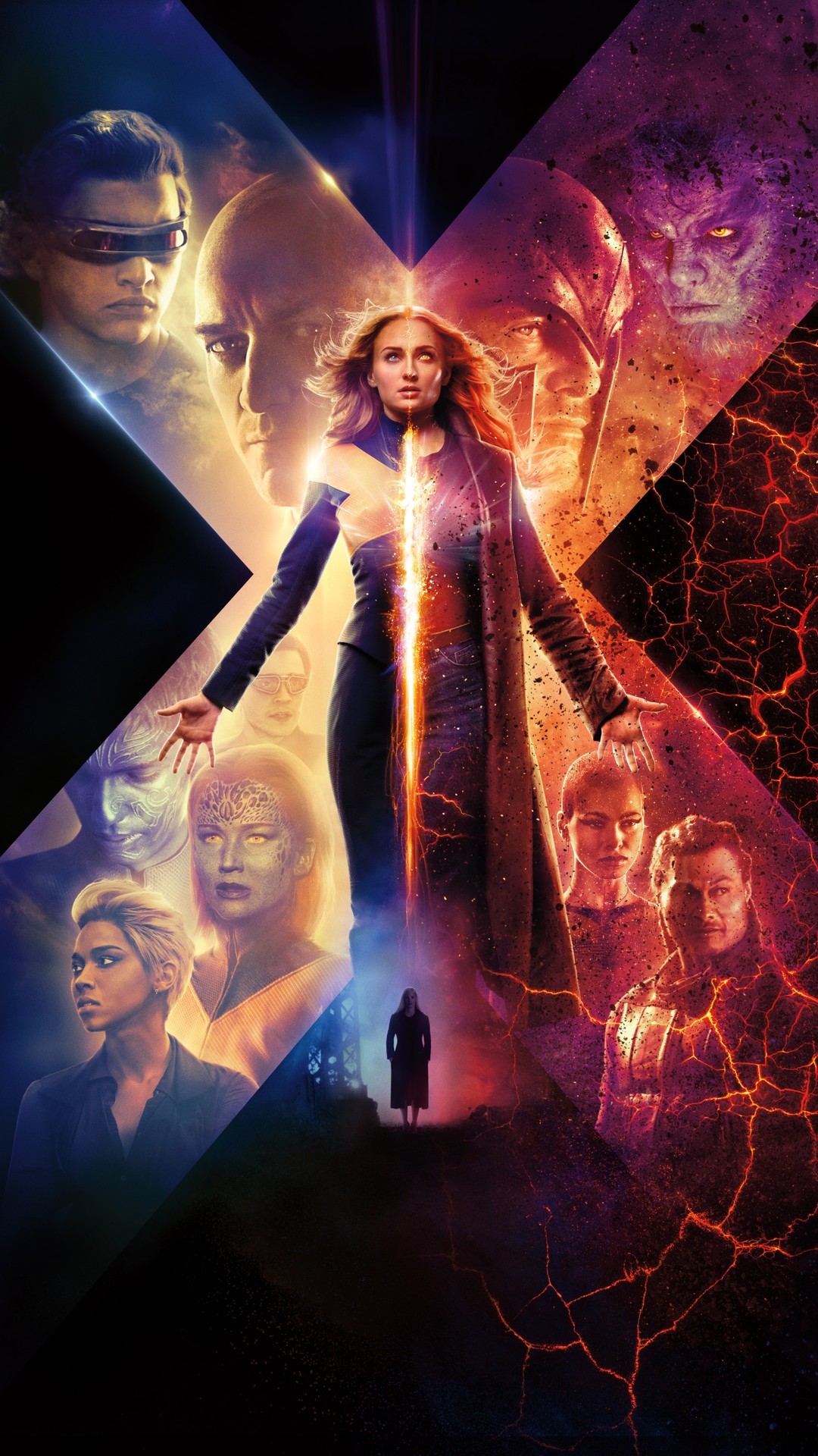 Dark Phoenix Poster with high-resolution 1080x1920 pixel. You can use this poster wallpaper for your Desktop Computers, Mac Screensavers, Windows Backgrounds, iPhone Wallpapers, Tablet or Android Lock screen and another Mobile device