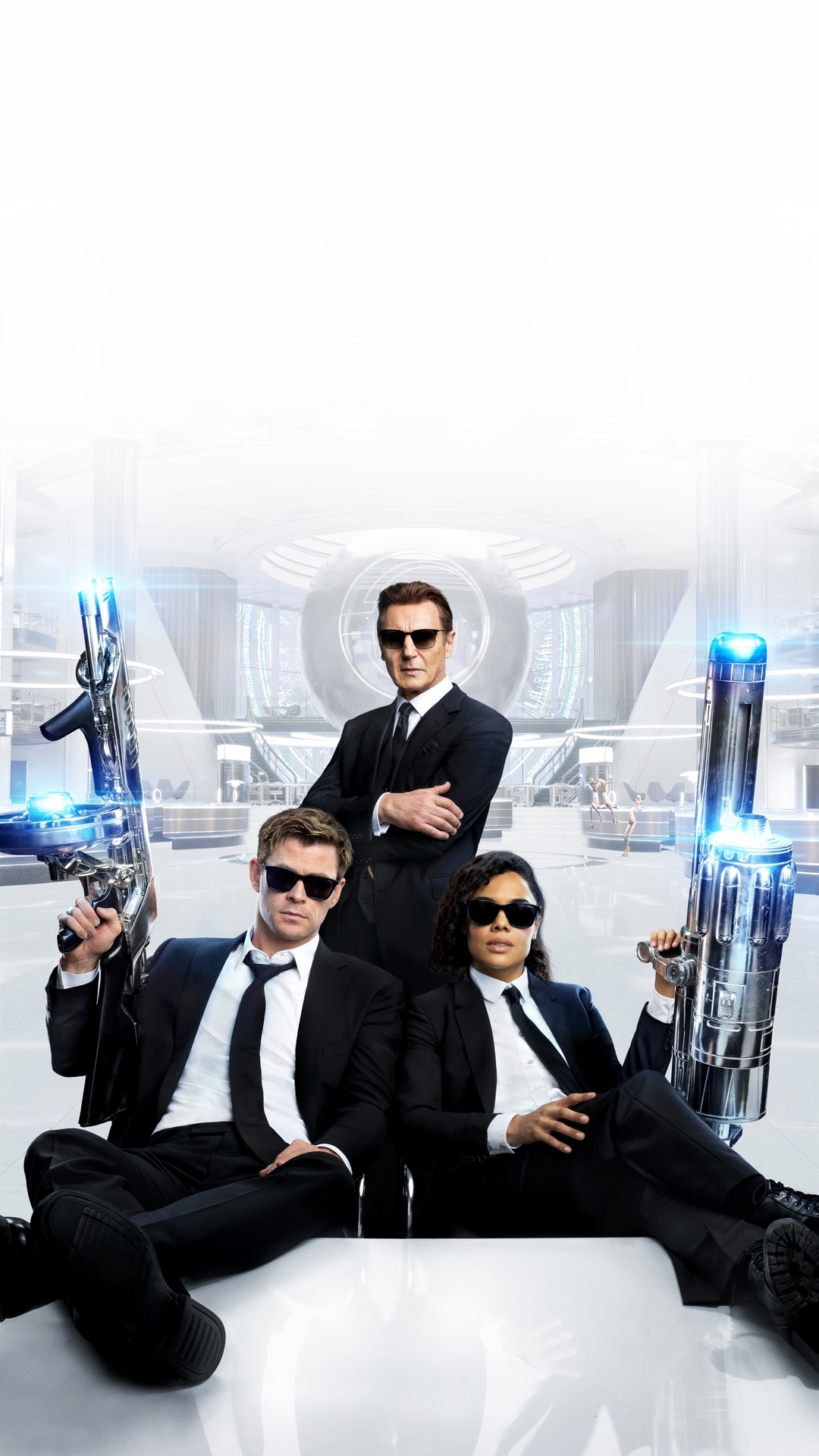 Men in Black International Full Movie Poster with high-resolution 1080x1920 pixel. You can use this poster wallpaper for your Desktop Computers, Mac Screensavers, Windows Backgrounds, iPhone Wallpapers, Tablet or Android Lock screen and another Mobile device
