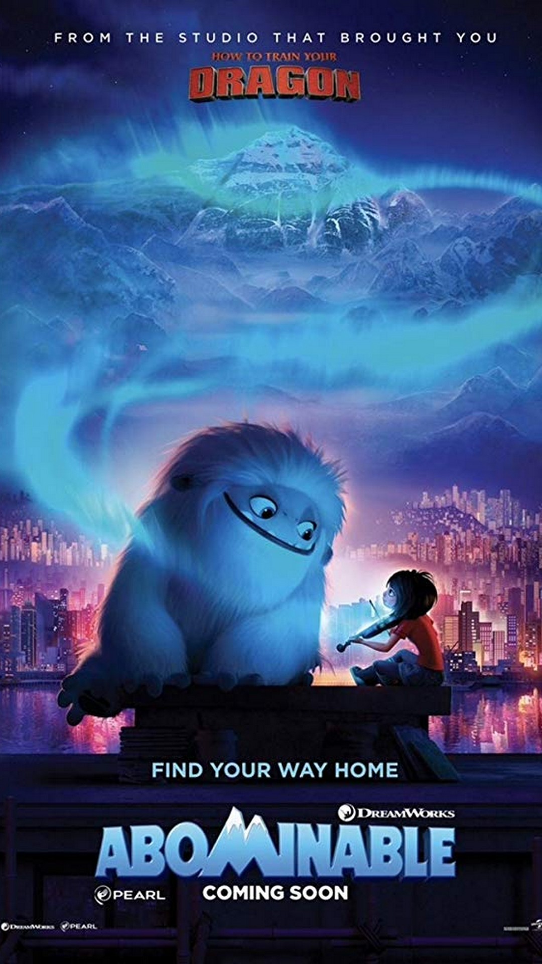 Abominable Movie Poster with high-resolution 1080x1920 pixel. You can use this poster wallpaper for your Desktop Computers, Mac Screensavers, Windows Backgrounds, iPhone Wallpapers, Tablet or Android Lock screen and another Mobile device