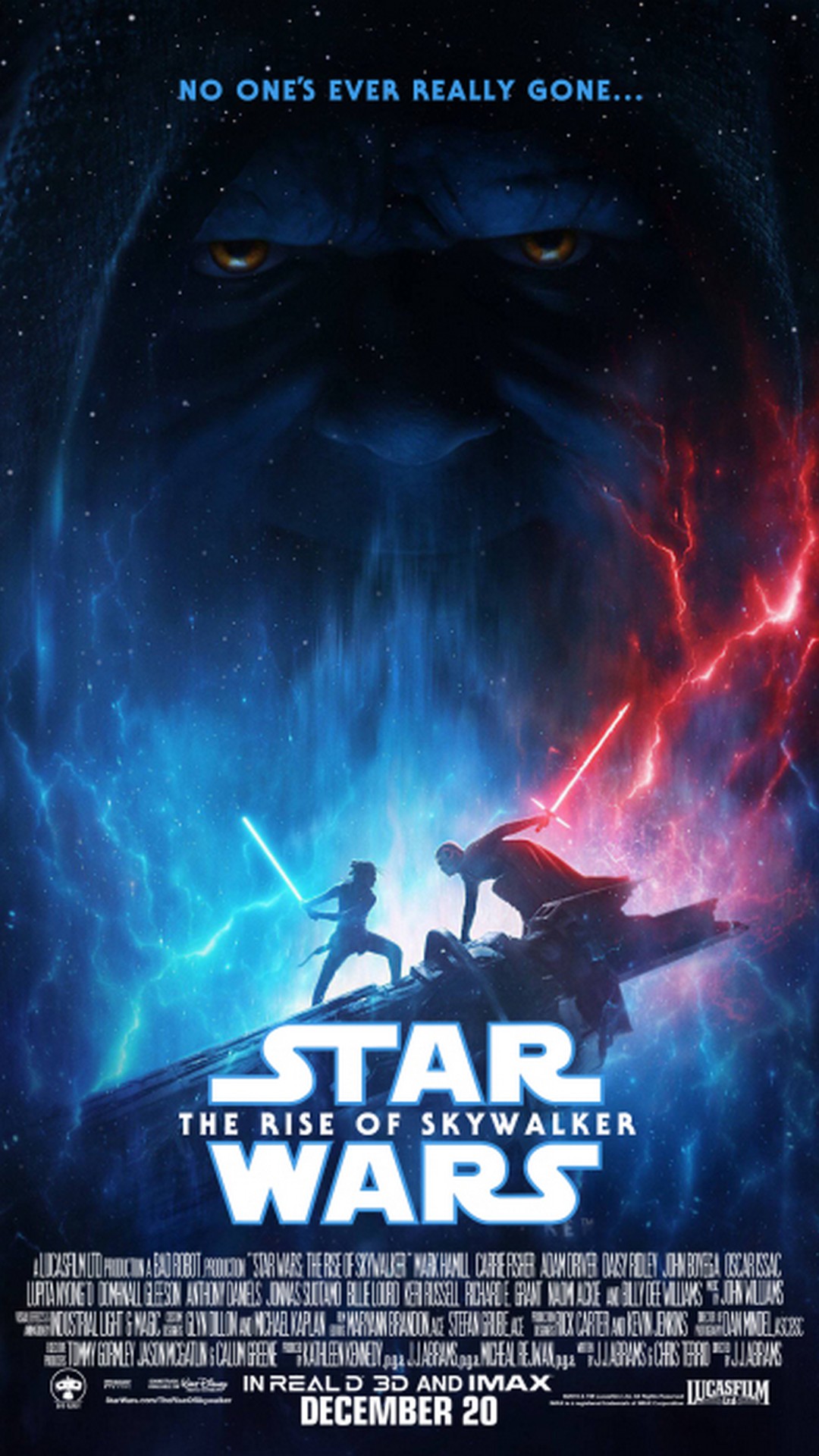 Star Wars The Rise of Skywalker Poster HD with high-resolution 1080x1920 pixel. You can use this poster wallpaper for your Desktop Computers, Mac Screensavers, Windows Backgrounds, iPhone Wallpapers, Tablet or Android Lock screen and another Mobile device