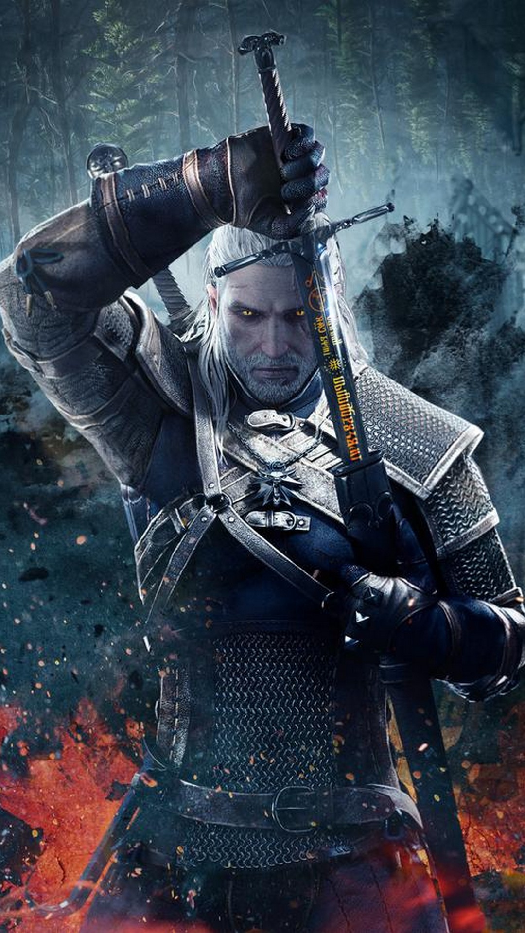 The Witcher iPhone Wallpaper with high-resolution 1080x1920 pixel. You can use this poster wallpaper for your Desktop Computers, Mac Screensavers, Windows Backgrounds, iPhone Wallpapers, Tablet or Android Lock screen and another Mobile device