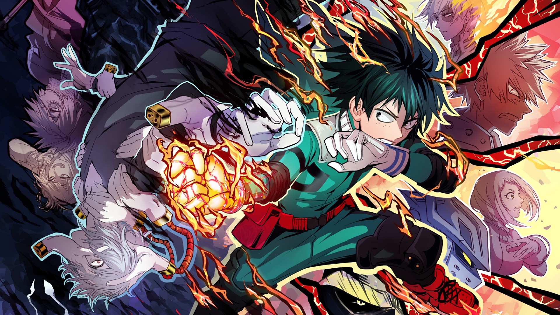 My Hero Academia Movies Wallpaper HD with high-resolution 1920x1080 pixel. You can use this poster wallpaper for your Desktop Computers, Mac Screensavers, Windows Backgrounds, iPhone Wallpapers, Tablet or Android Lock screen and another Mobile device