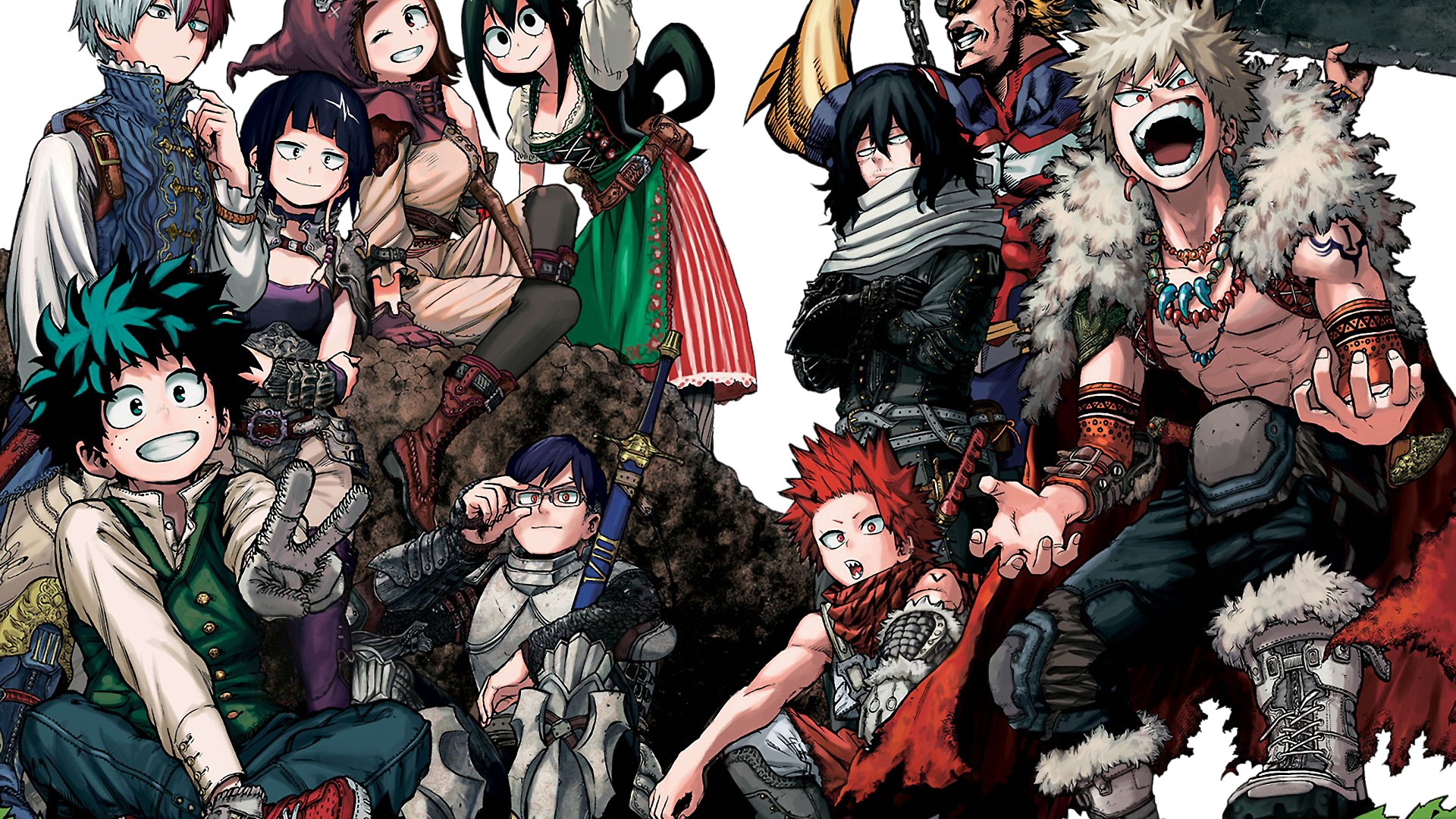 My Hero Academia Poster HD Wallpaper With high-resolution 1920X1080 pixel. You can use this poster wallpaper for your Desktop Computers, Mac Screensavers, Windows Backgrounds, iPhone Wallpapers, Tablet or Android Lock screen and another Mobile device