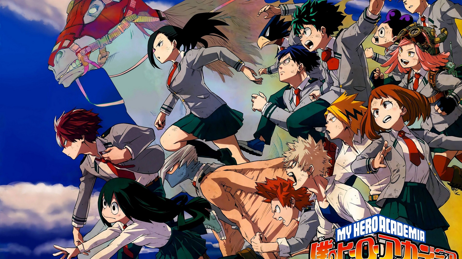 My Hero Academia Trailer Wallpaper with high-resolution 1920x1080 pixel. You can use this poster wallpaper for your Desktop Computers, Mac Screensavers, Windows Backgrounds, iPhone Wallpapers, Tablet or Android Lock screen and another Mobile device