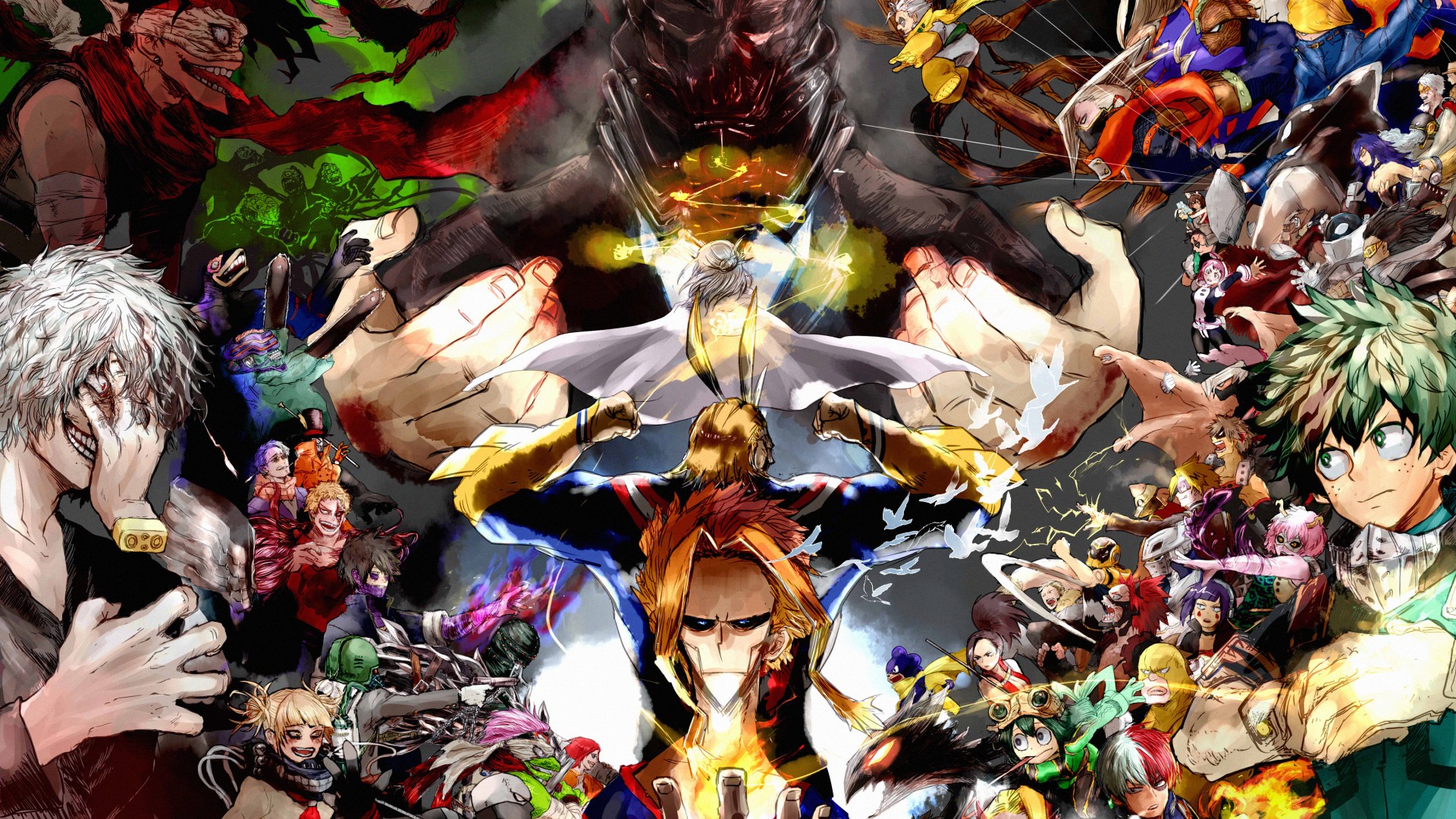 Wallpapers HD My Hero Academia with high-resolution 1920x1080 pixel. You can use this poster wallpaper for your Desktop Computers, Mac Screensavers, Windows Backgrounds, iPhone Wallpapers, Tablet or Android Lock screen and another Mobile device