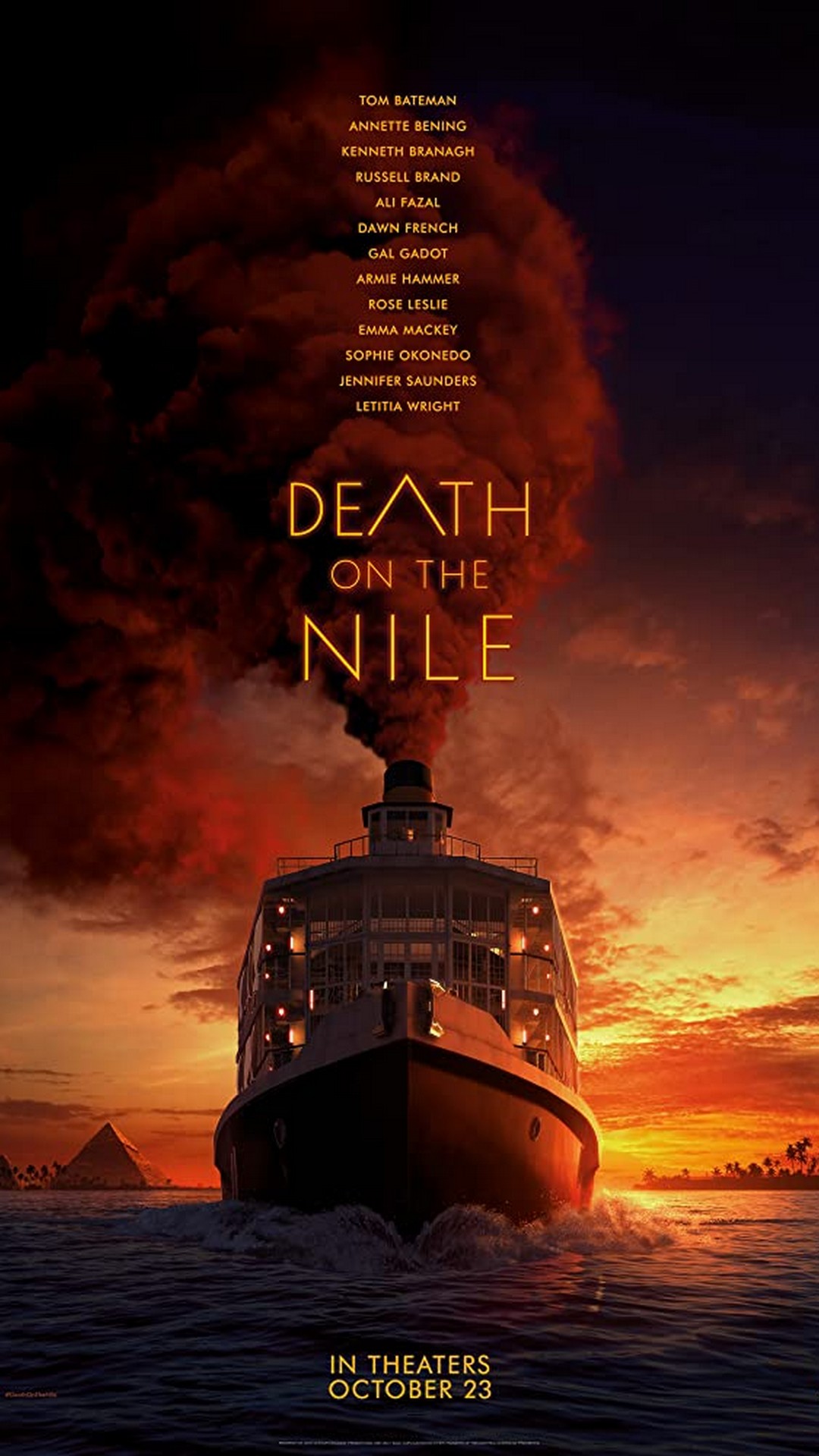 Death on the Nile Poster HD with high-resolution 1080x1920 pixel. You can use this poster wallpaper for your Desktop Computers, Mac Screensavers, Windows Backgrounds, iPhone Wallpapers, Tablet or Android Lock screen and another Mobile device