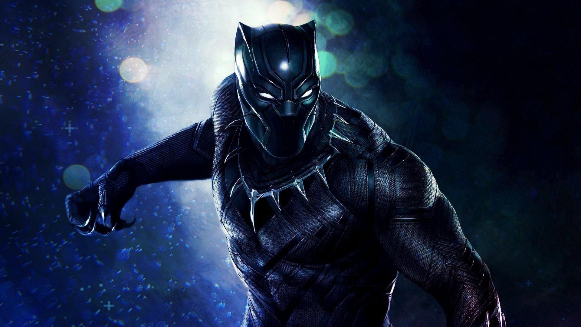 Black Panther Superhero Wallpaper For Desktop with high-resolution 1920x1080 pixel. You can use this poster wallpaper for your Desktop Computers, Mac Screensavers, Windows Backgrounds, iPhone Wallpapers, Tablet or Android Lock screen and another Mobile device