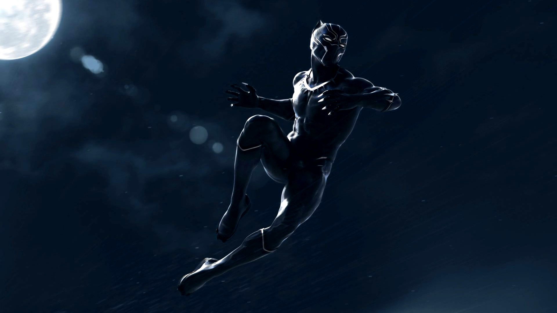 Wallpapers Black Panther Superhero with high-resolution 1920x1080 pixel. You can use this poster wallpaper for your Desktop Computers, Mac Screensavers, Windows Backgrounds, iPhone Wallpapers, Tablet or Android Lock screen and another Mobile device