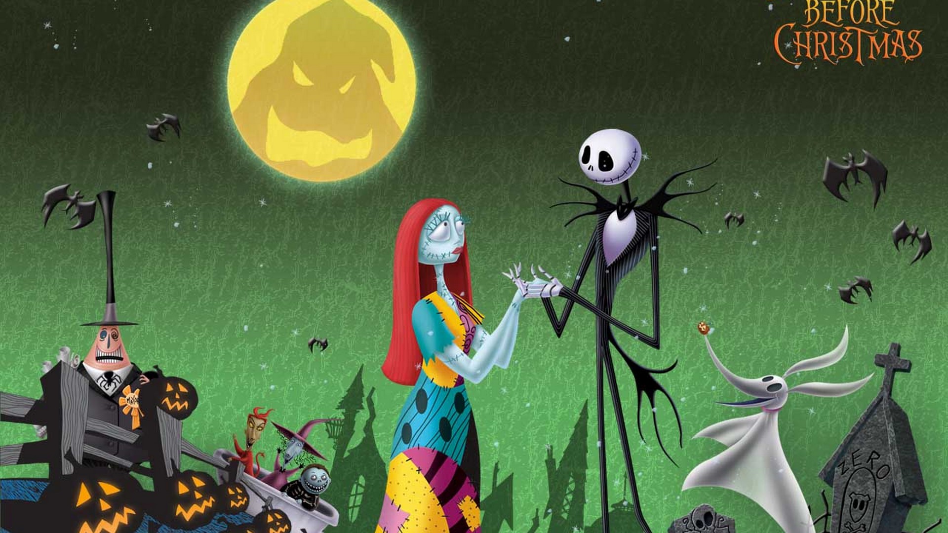 Nightmare Before Christmas Backgrounds With high-resolution 1920X1080 pixel. You can use this poster wallpaper for your Desktop Computers, Mac Screensavers, Windows Backgrounds, iPhone Wallpapers, Tablet or Android Lock screen and another Mobile device