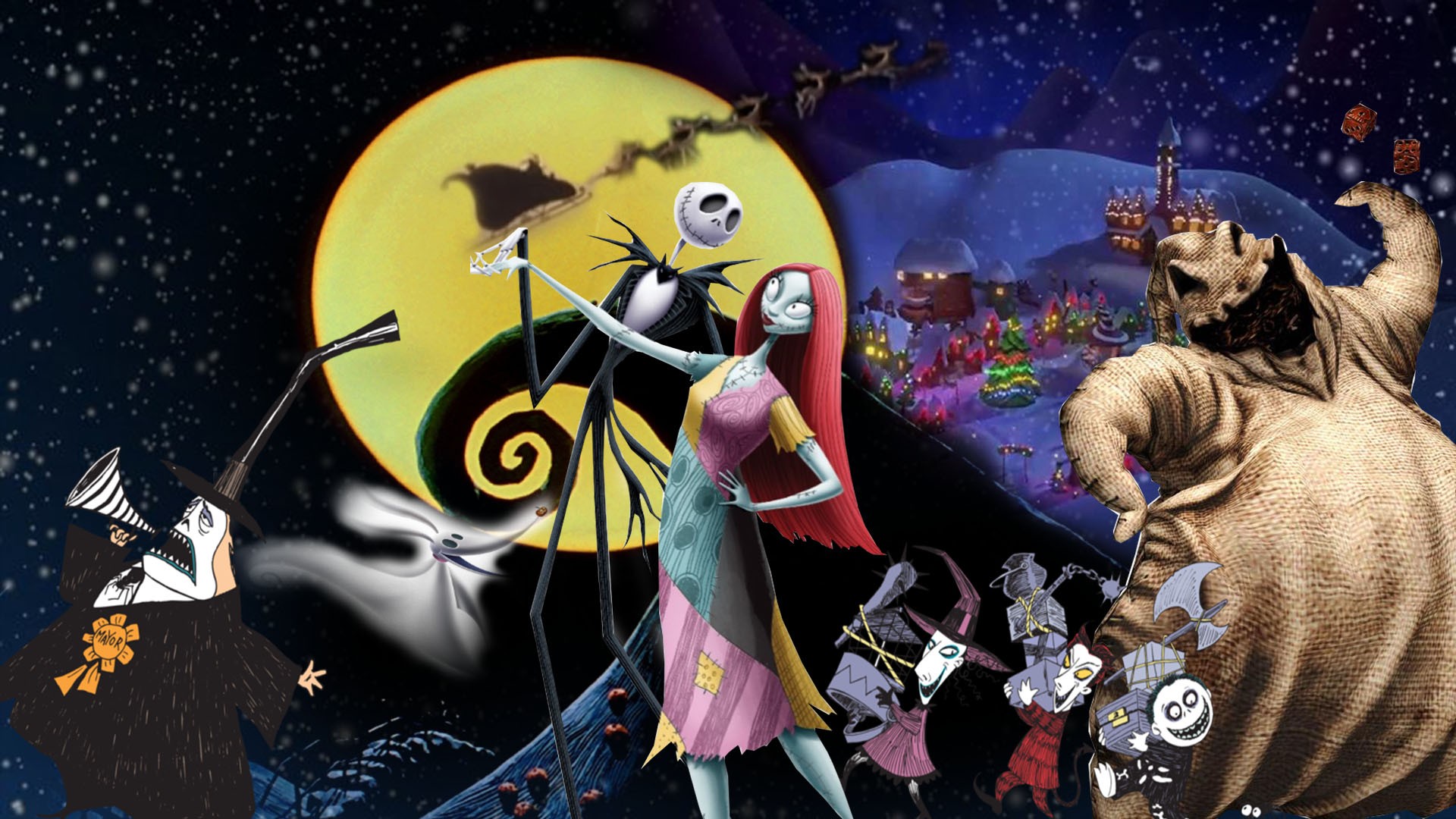The Nightmare Before Christmas Wallpaper - 2022 Movie Poster Wallpaper HD.